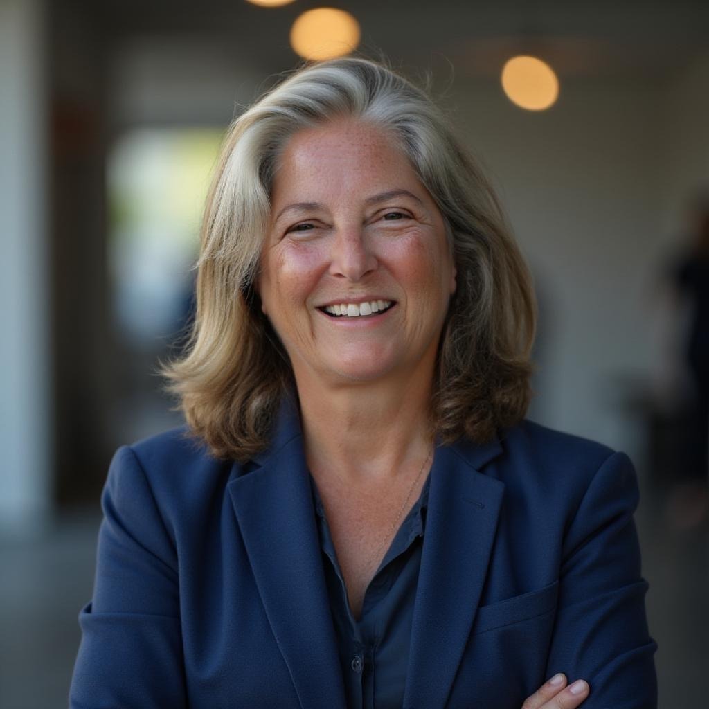 Headshots of Allison Scollar